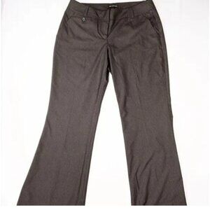 The Limited Pinstriped Brown Pants sz 6